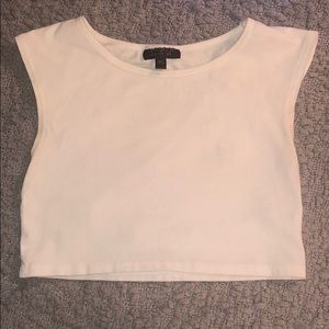 Topshop Tops - White crop top # A73 Topshop Tops - White crop top # A73